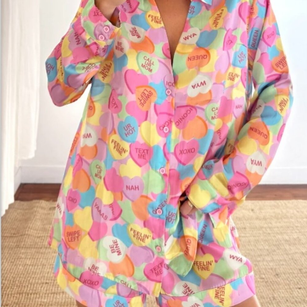 NWT SHOW ME YOUR MUMU EARLY RISER PJ SET